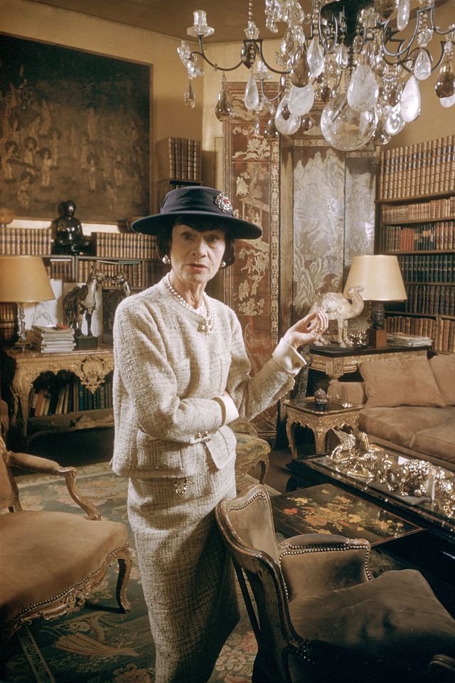 coco chanel in paris, france in 1959