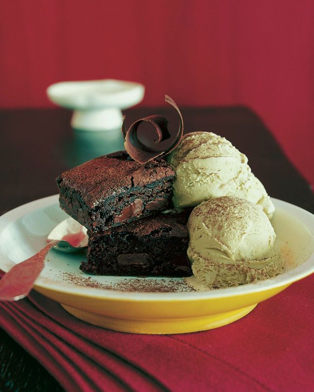 cocoa gingerbread brownie