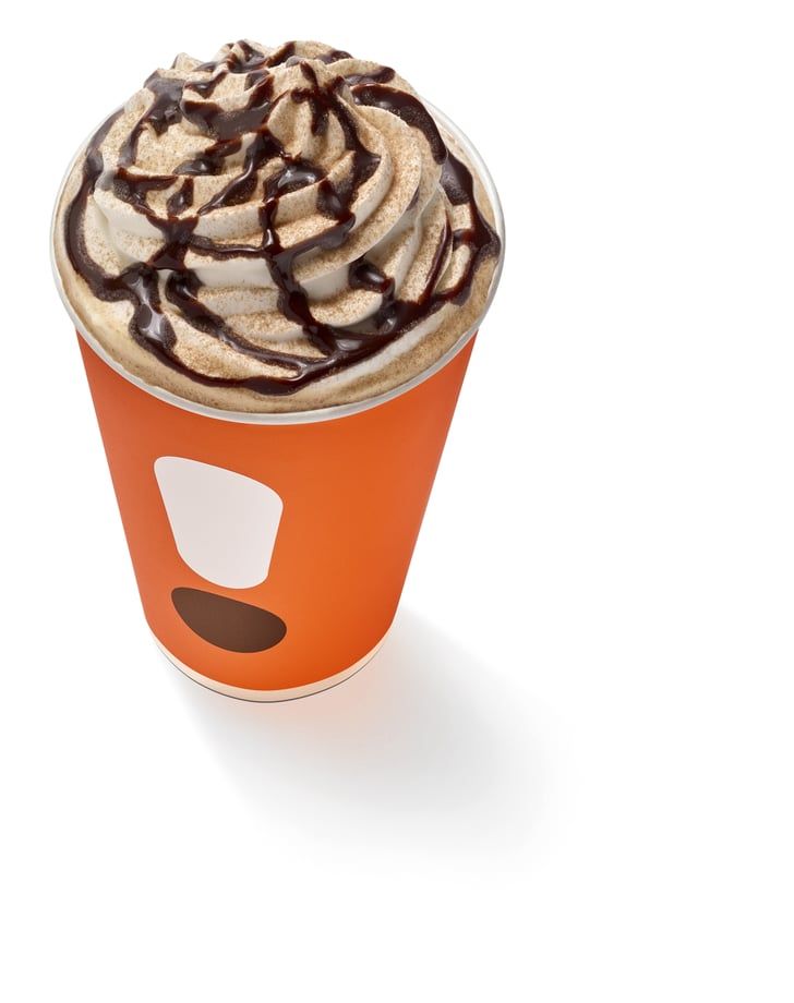 mocha latte from dunkin donuts