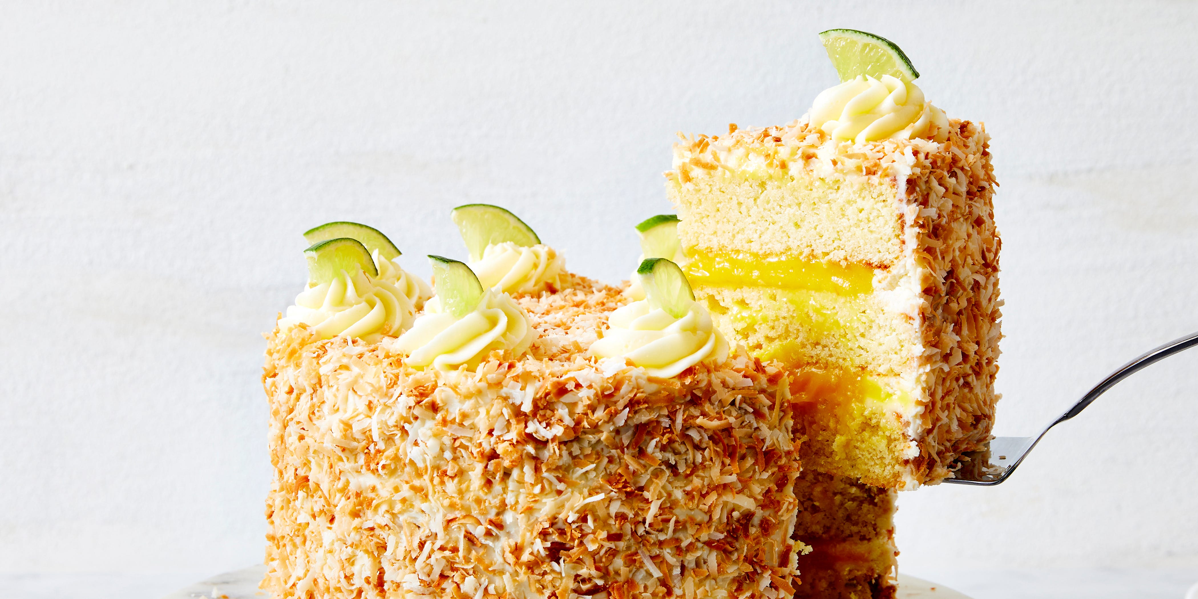 Our Coconut-Lime Layer Cake Is Nearly Too Beautiful To Eat...Nearly