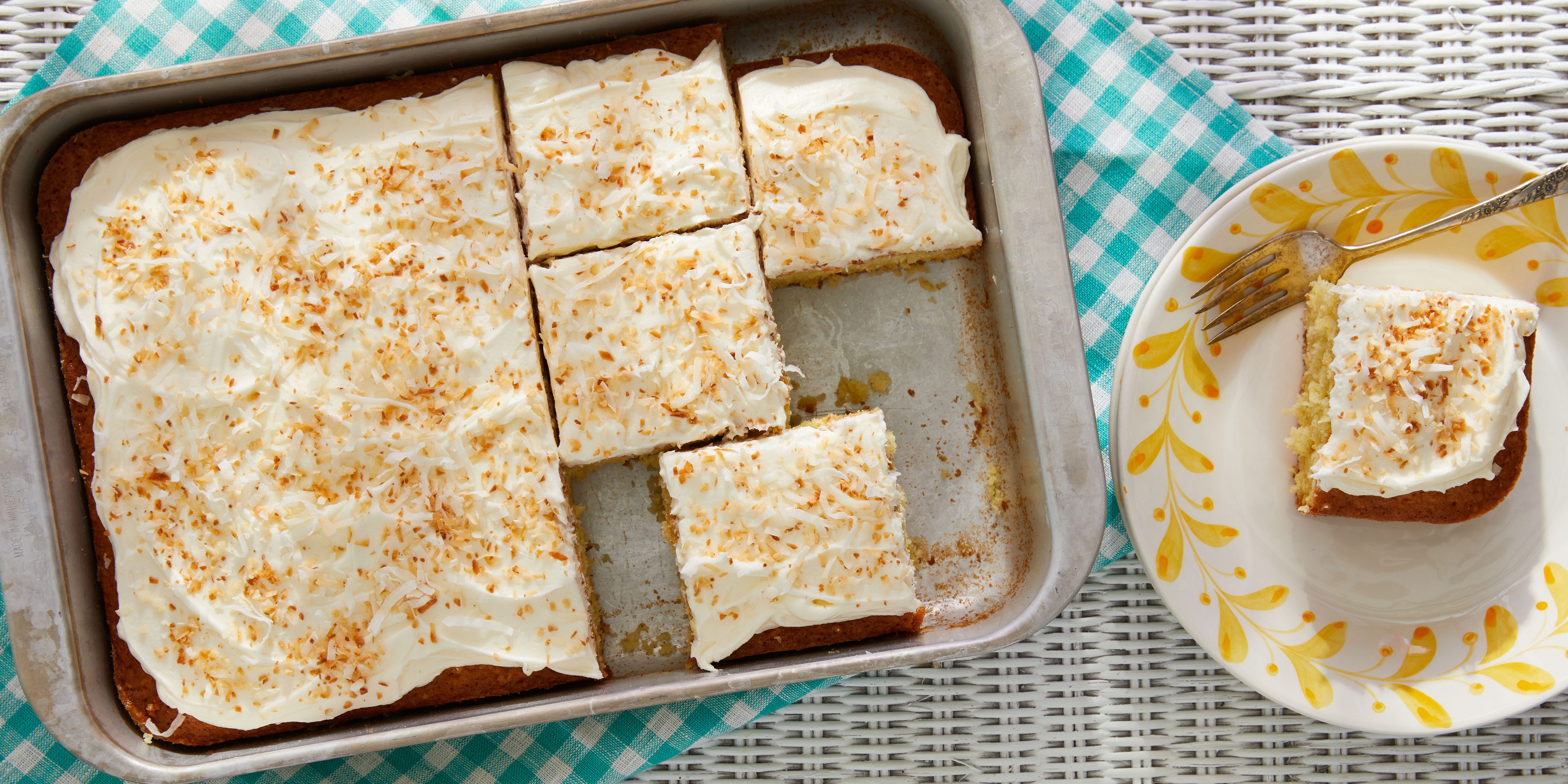 This Easy Coconut Cake Recipe Is a Guaranteed Crowd Pleaser