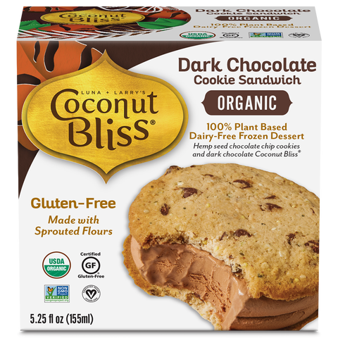 Luna + Larry's Coconut Bliss dairy free ice cream