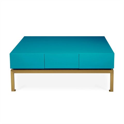 28 Designer Coffee Tables Top, Teal Blue Coffee Table
