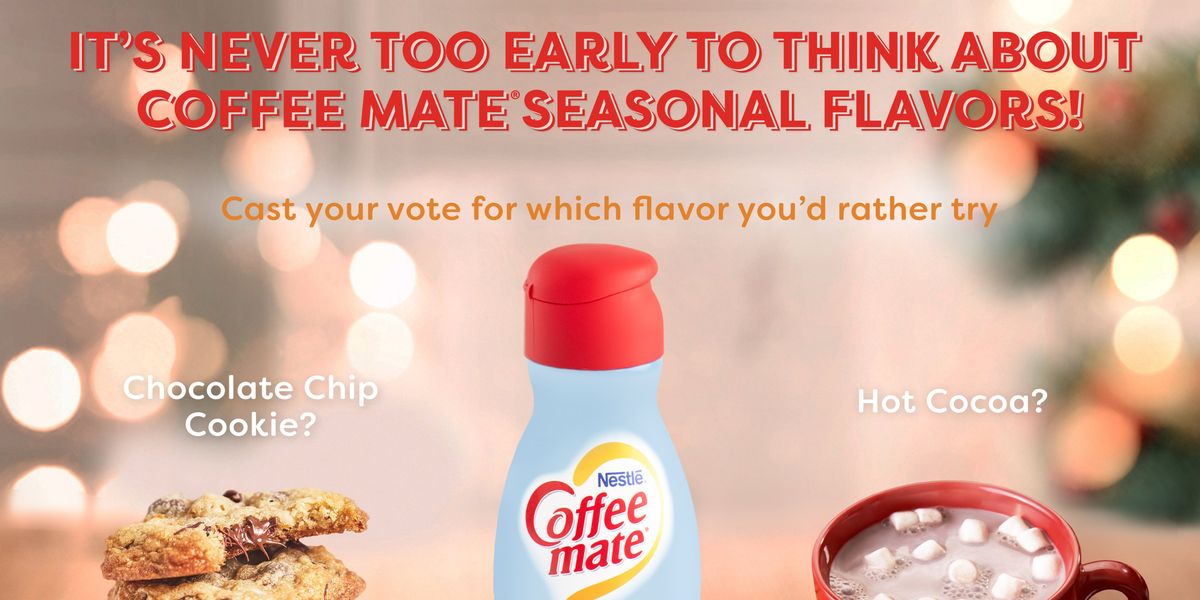CoffeeMate Is Already Talking About This Year’s Holiday Flavors