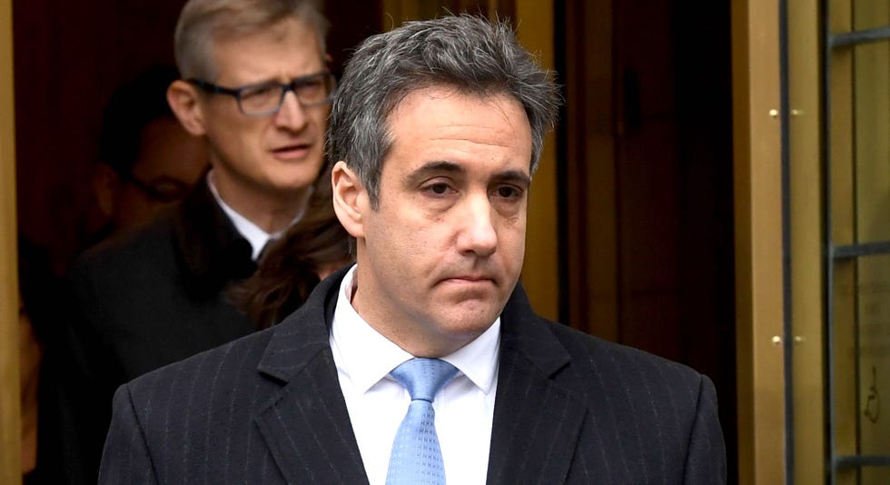 Michael Cohen Sentenced to 3 Years in Prison for Crimes Committed in ...