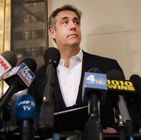 Former Trump Lawyer Michael Cohen Leaves Manhattan Apartment For Three-Year Prison Sentence