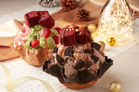 Cold Stone耶誕新品好奢華 Hershey S巧克力太妃糖 草莓抹茶冰淇淋太誘人 Cold Stone耶誕新品好奢華 Hershey S巧克力太妃糖 草莓抹茶冰淇淋太誘人