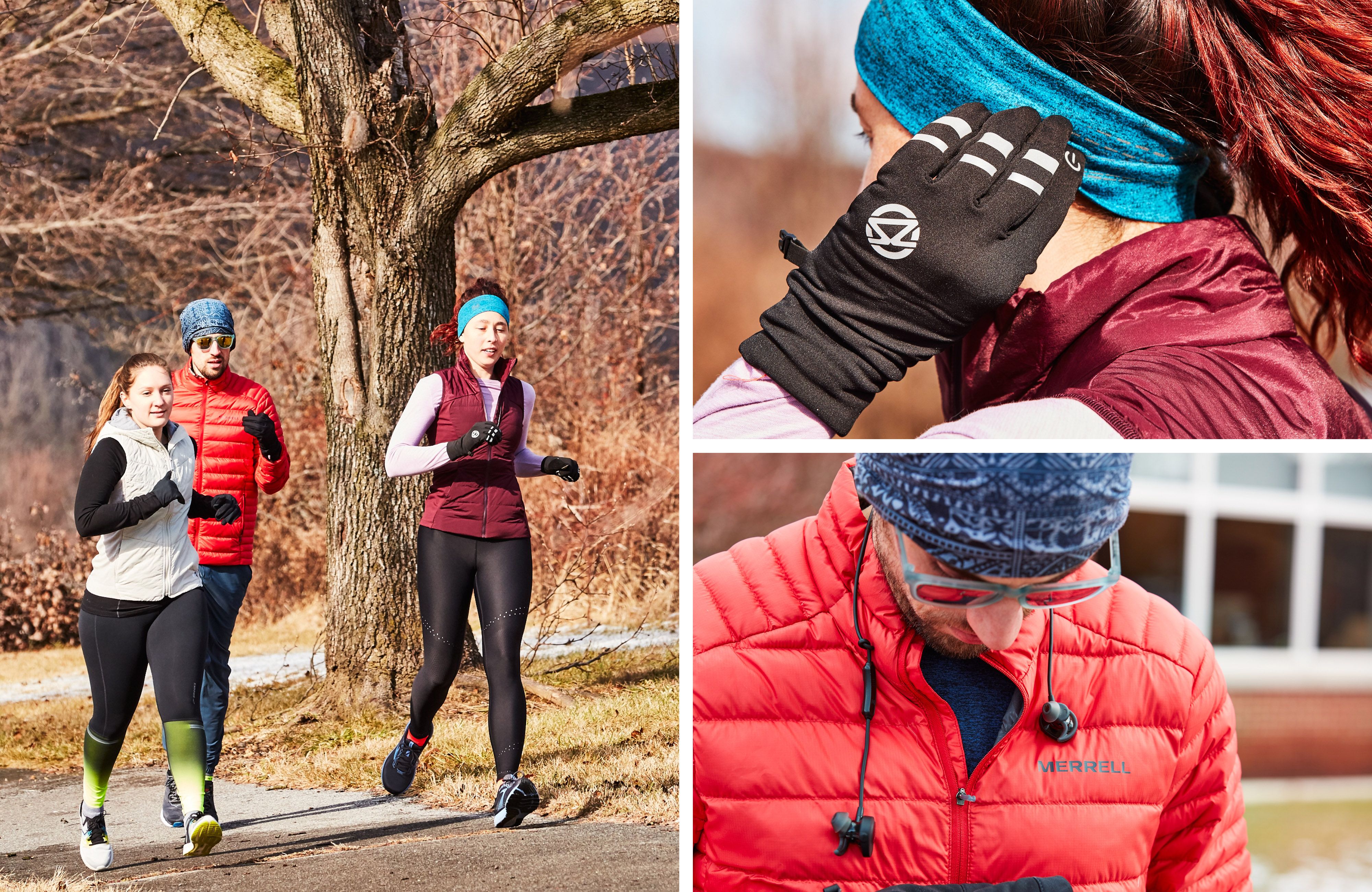 cold weather running gear women's