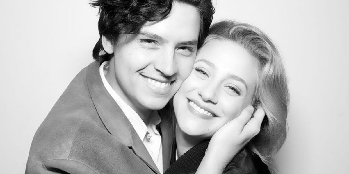 Cole Sprouse and Lili Reinhart Share Make Out Shot to Instagram - ELLE.com