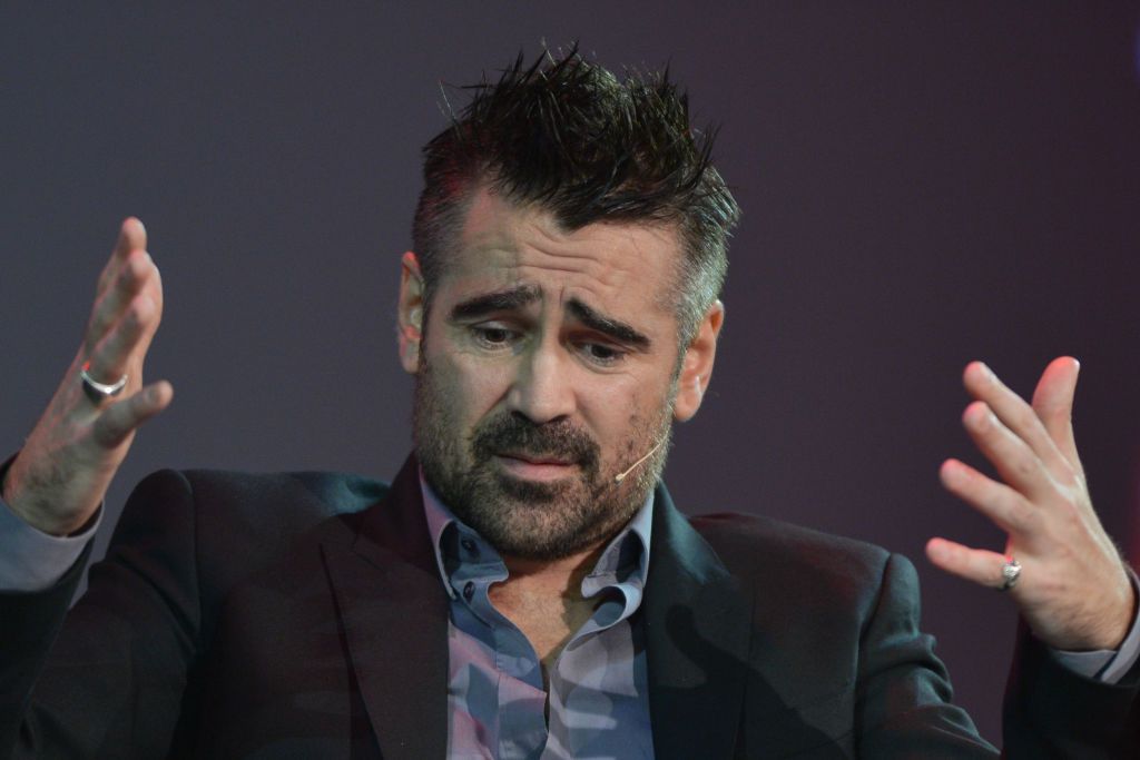 The List Of The Smallest Penises In Hollywood Has Been Released   Colin Farrell An Irish Actor Speaks At Pendulum Summit News Photo 1079947076 1547652669 