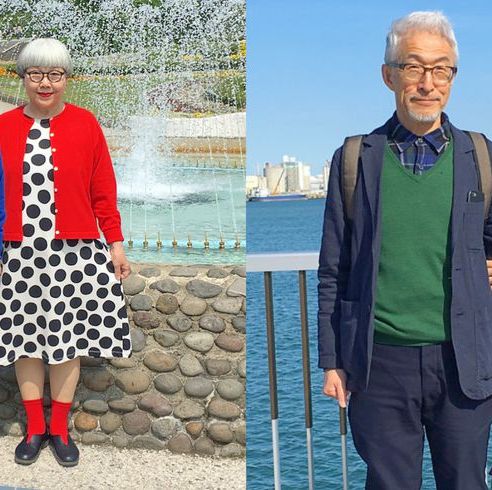 活到老時髦到老 超有型的日本老夫婦bon Pon 年紀再大都要穿上情侶裝放閃