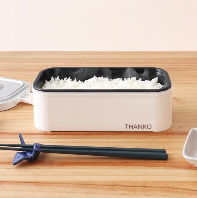 日本推出超輕巧「便當盒電子鍋」熱賣中！14分鐘做好白飯和蒸食，一個人的午餐也可以很幸福
