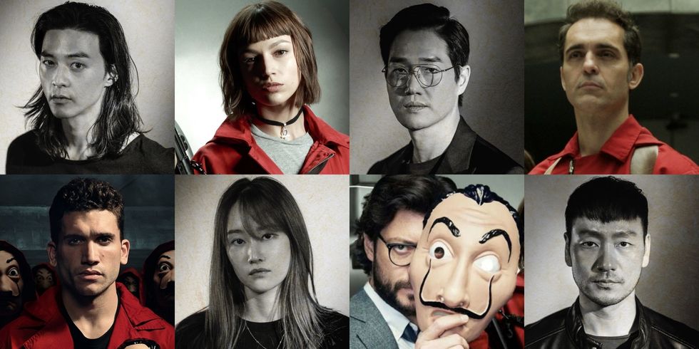 awwrated | Netflix韓版《紙房子》預告13位角色！《魷魚遊戲》、《寄生上流》演員陣容氣場炸裂