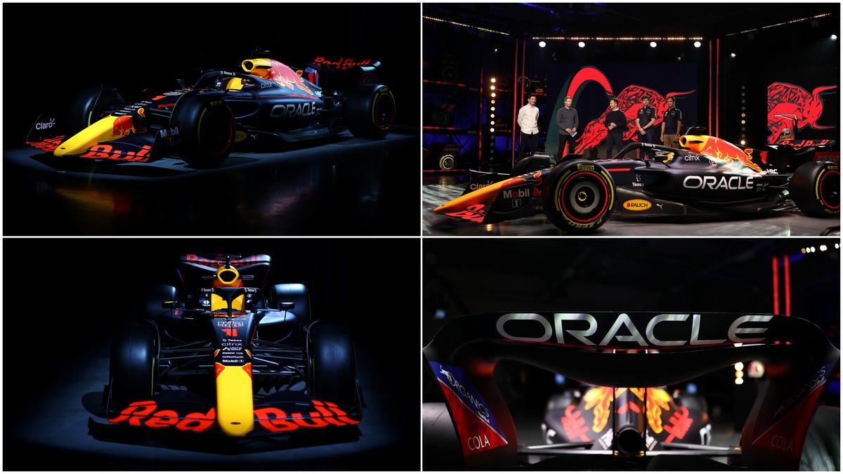 Todas las imágenes del Red Bull RB18, el F1 del campeón