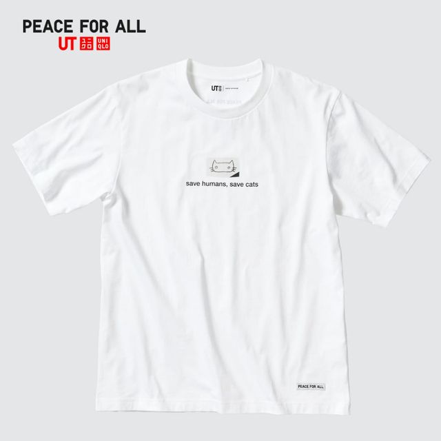 uniqlo聯名藝術家推出peace for all世界和平系列