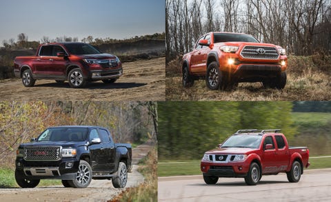 10 Best Midsize Pickup Trucks For 2018 Image