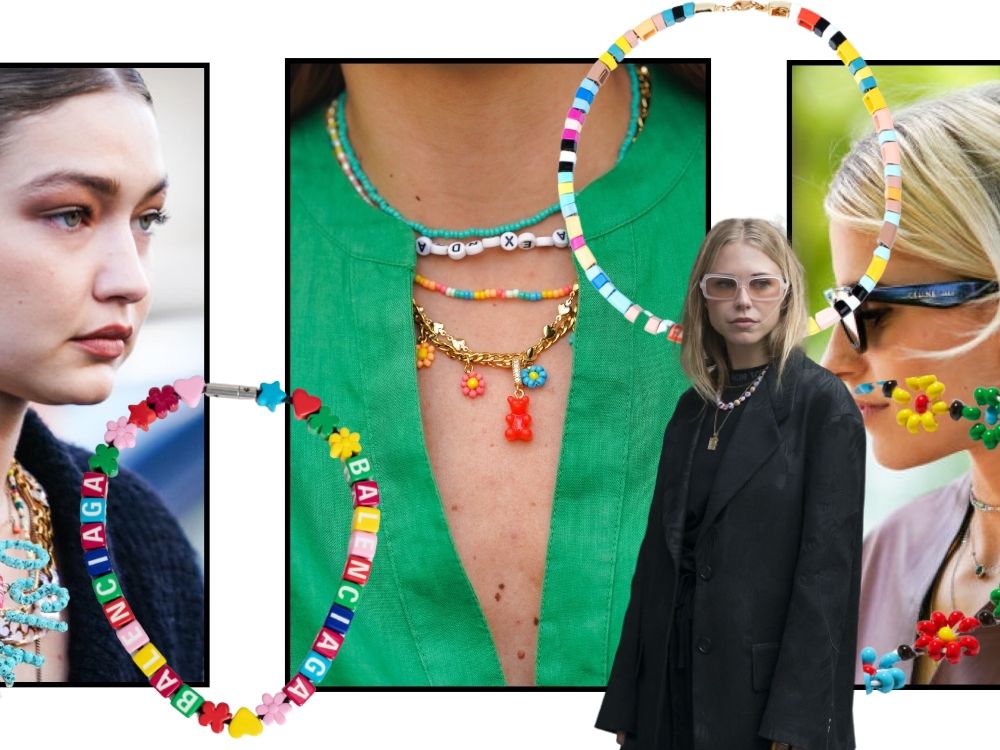 Collar abalorios de colores: la tendencia en joyas del verano