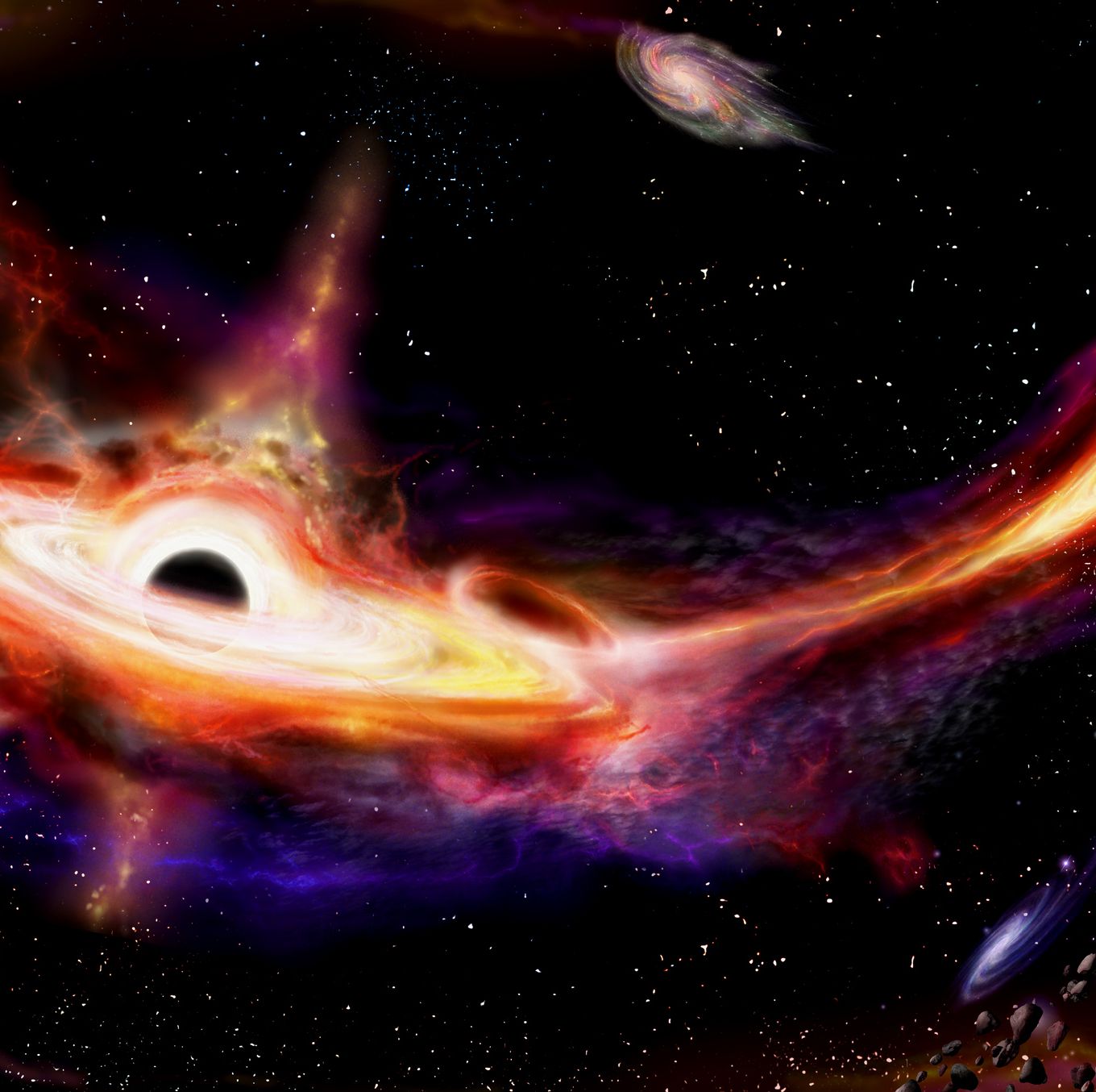 Two Supermassive Black Holes Near Earth Are Merging Into a 'Monster'