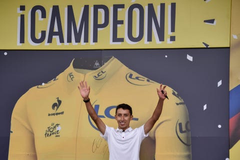 tour de france champion egan bernal hometown welcome