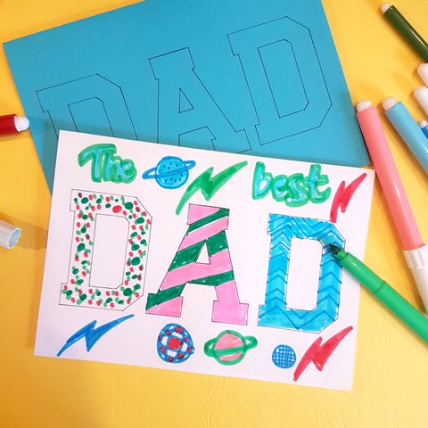 40 DIY Father's Day Cards - Homemade Card Ideas for Dad