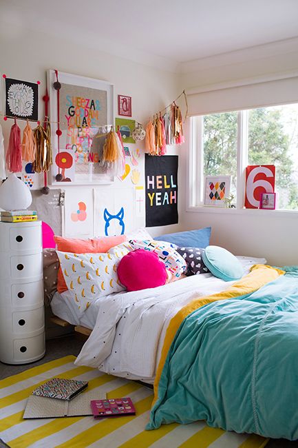 10 Best Teen Bedroom Ideas Cool Teenage Room Decor For Girls And Boys   Colorful Bedroom 1524765693 