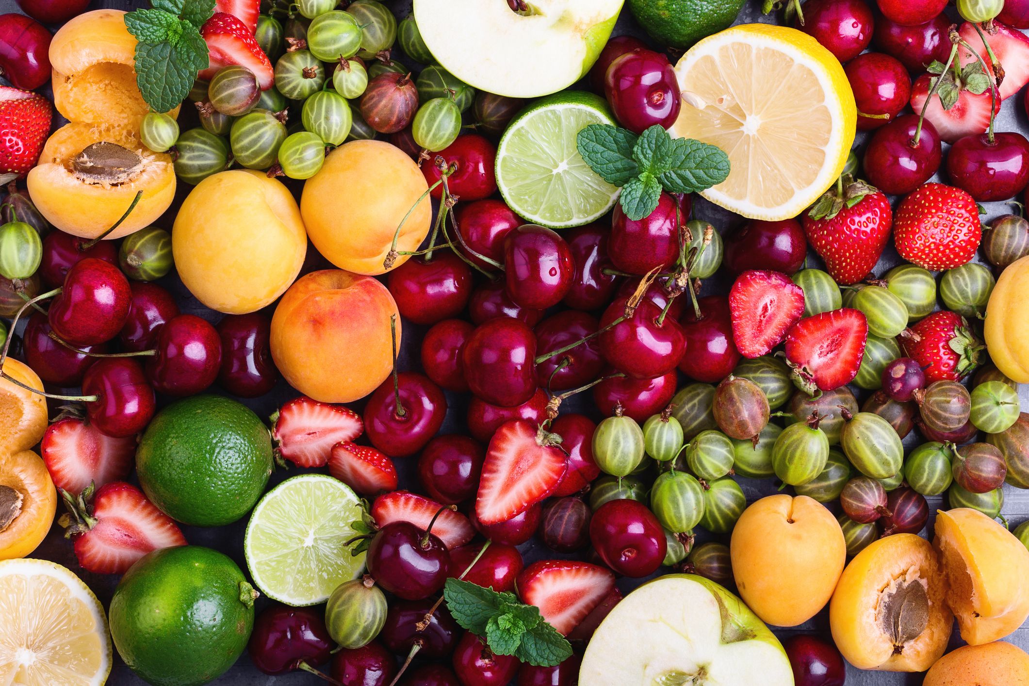 Colorful Fruit Bin