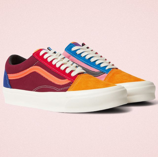 colorful sneakers