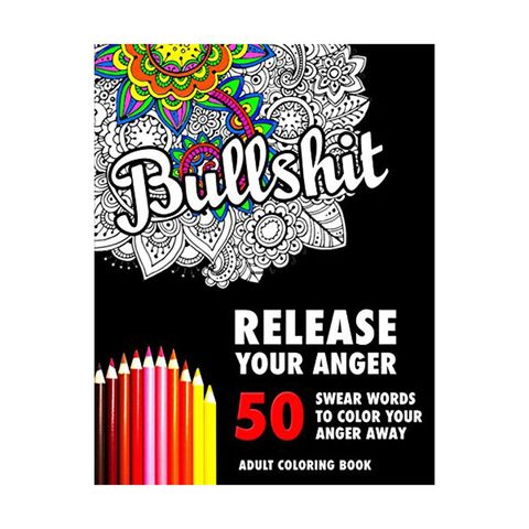 swear words coloring book