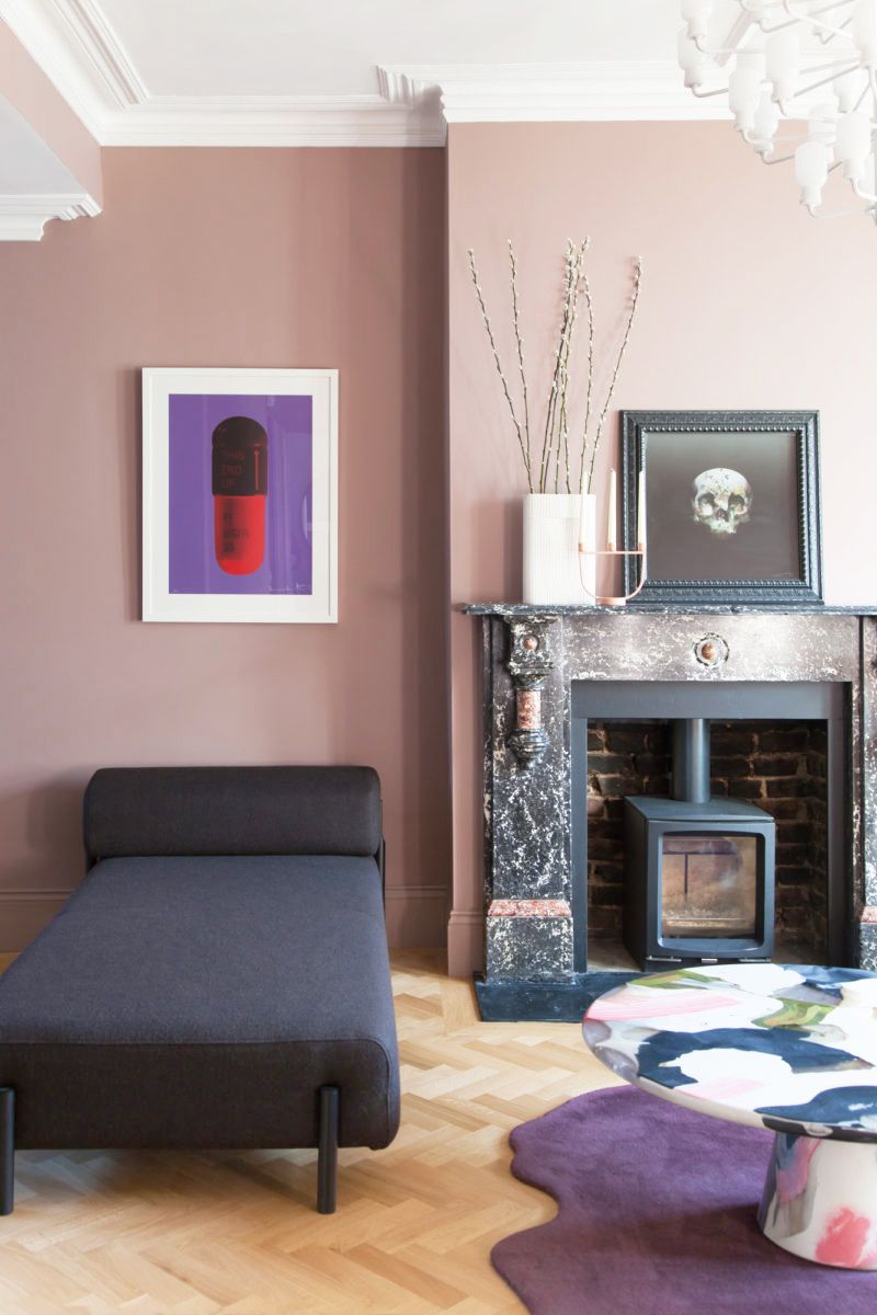 What Colours Go With Purple Walls