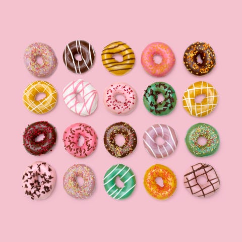 colourful doughnuts