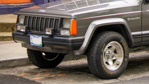 1988 Jeep Comanche front 1988 jeep comanche front