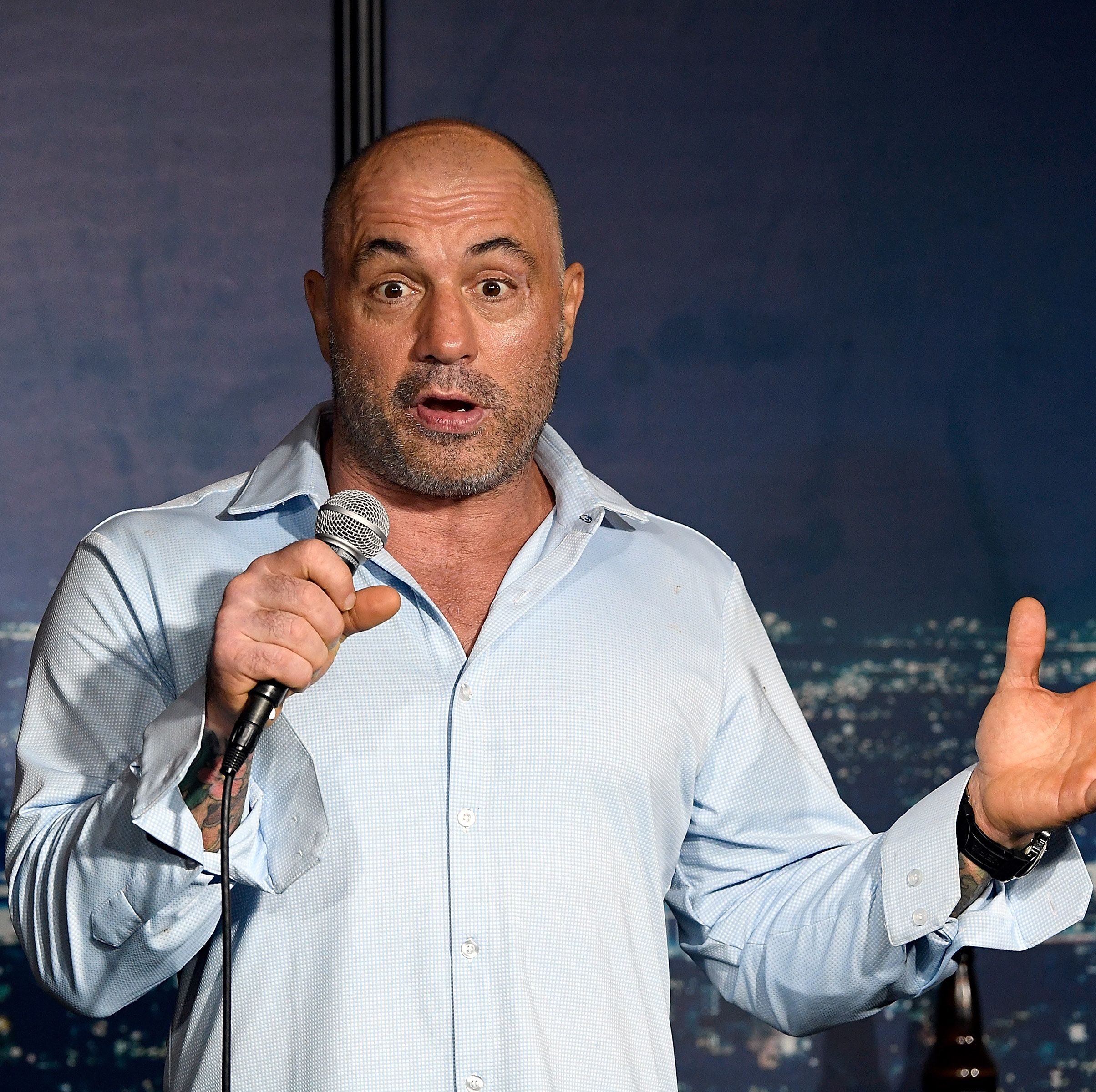 Joe Rogan Insists (!) That He's Just Trying to Talk to People