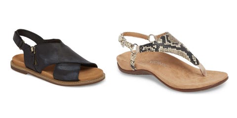 arch supportive clarks vionic womenshealthmag