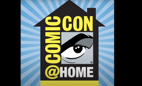 logo de la comic con at home