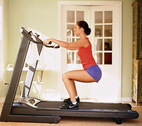 Squats Strength Moves for Treadmill