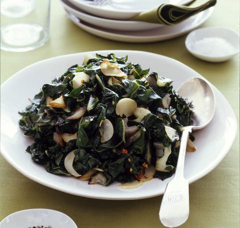 Garlicky Greens