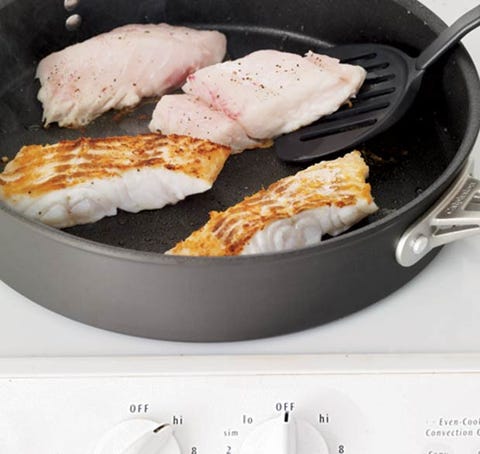 flip fish in pan flip fish in pan