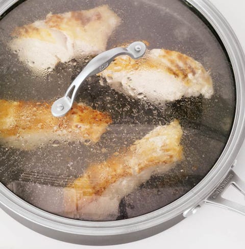 cover pan cooking fish cover pan cooking fish
