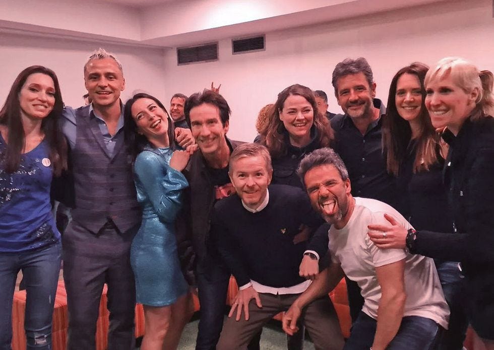 ‘Companions’: this was the happy reunion of the actors of the series, 25 years after the premiere