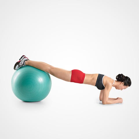 Swiss-Ball Plank