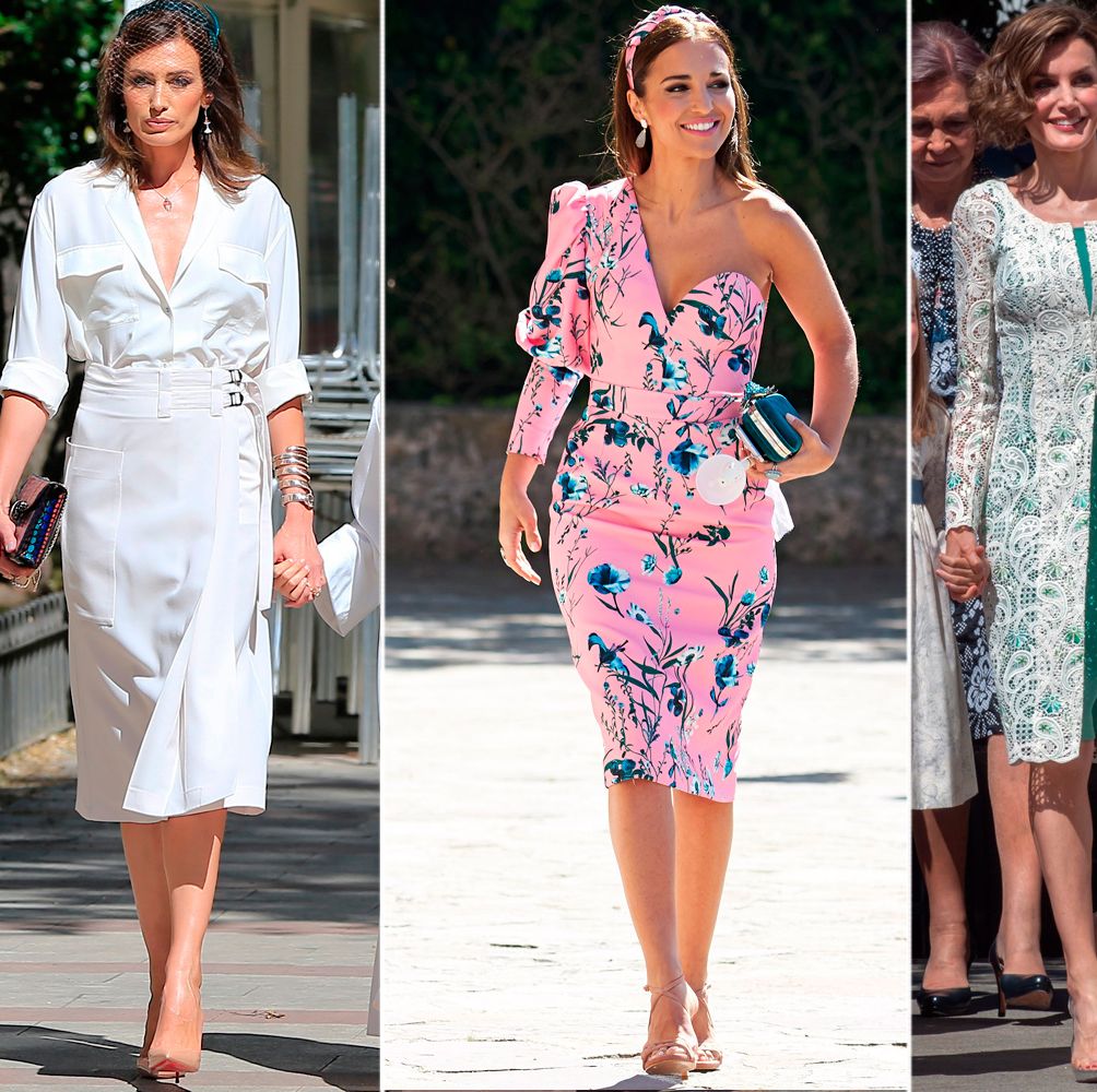 Los 18 mejores looks vestidos de madres famosas en la comunión de sus hijos