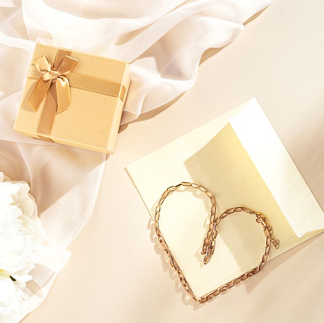 concept of beauty gift on valentine's day