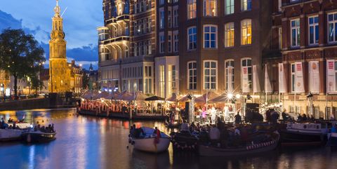 concert in the canals of amsterdam