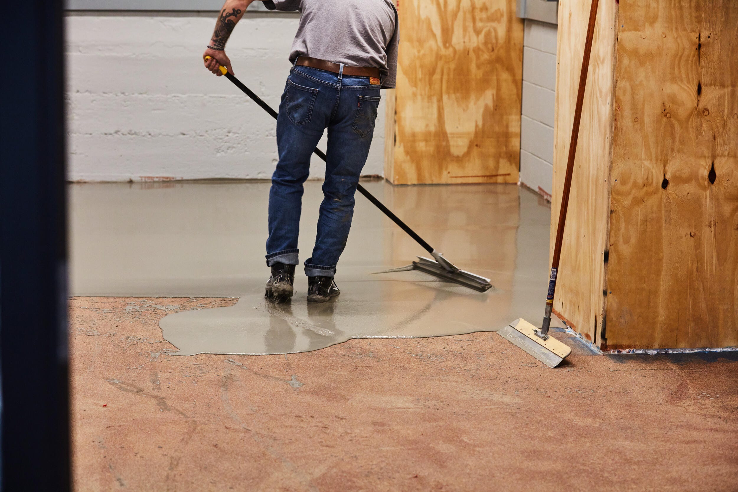 Watch Us Repair a Concrete Floor