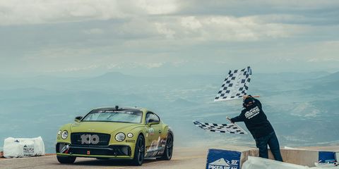Bentley Breaks Pikes Peak Record With This Continental Gt