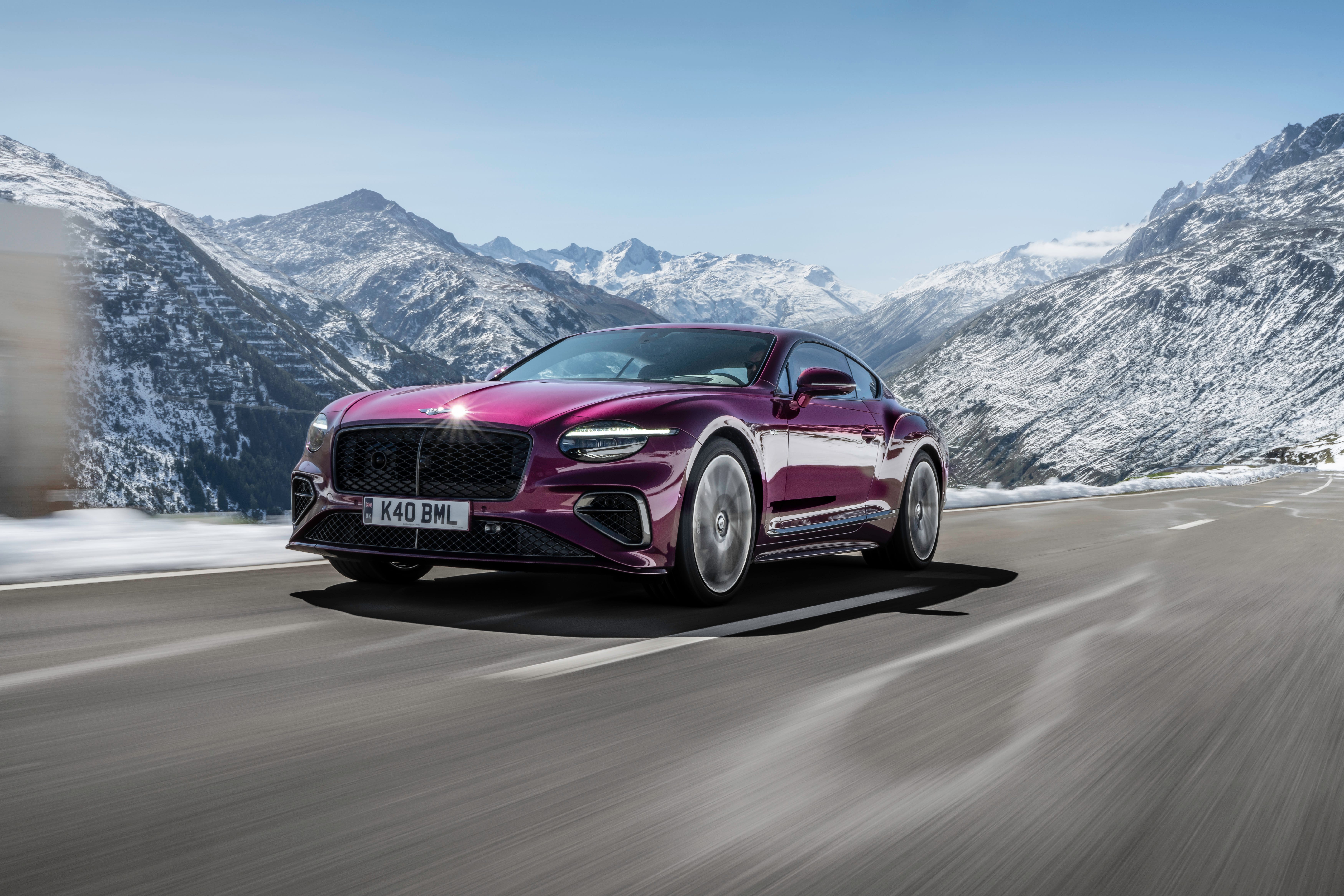 2025 Bentley Continental GT Speed Goes 208 MPH on Hybrid Power