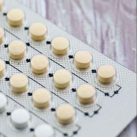 contraceptive pills background