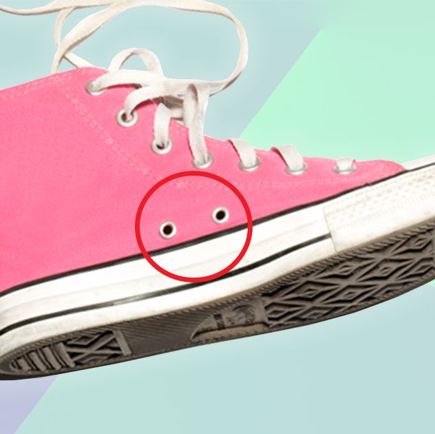 Descuidado Celo desvanecerse THIS is why Converse shoes have holes in the side