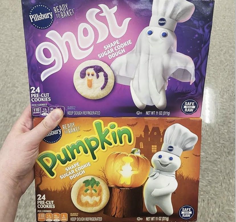 Pillsbury Ghost And Pumpkin Shape Sugar Cookie Dough Is Back For Halloween  2020