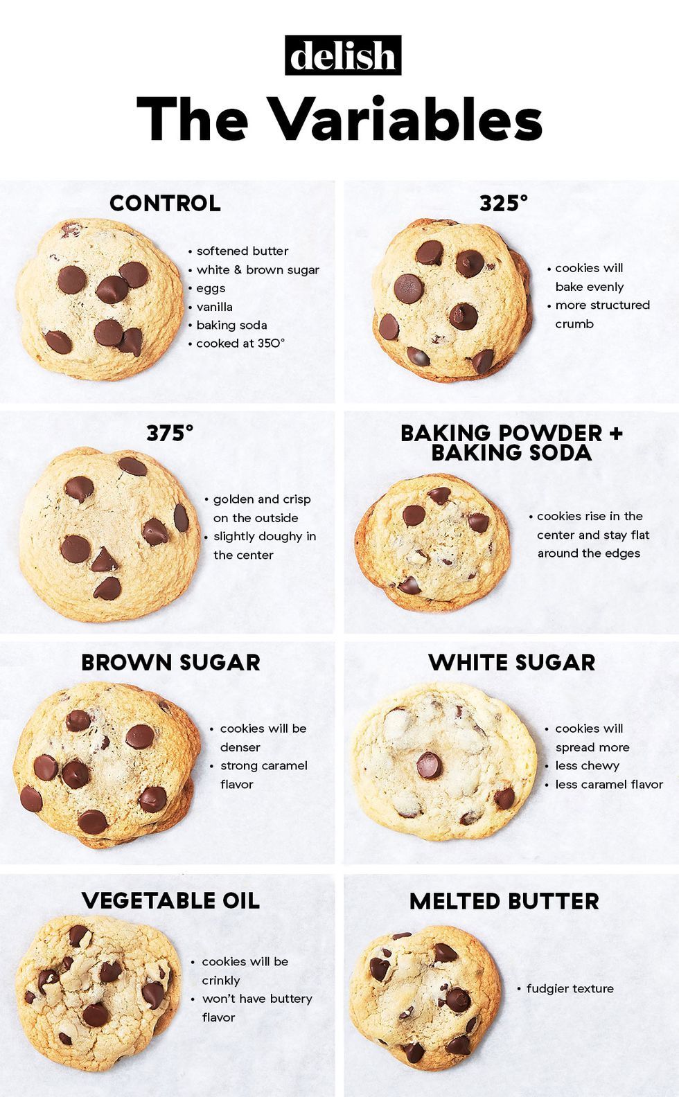 This Is How Temperature, Butter, And Sugar Affect Your Chocolate Chip ...